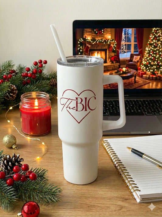 Jarra térmica logo corazón TheBIC