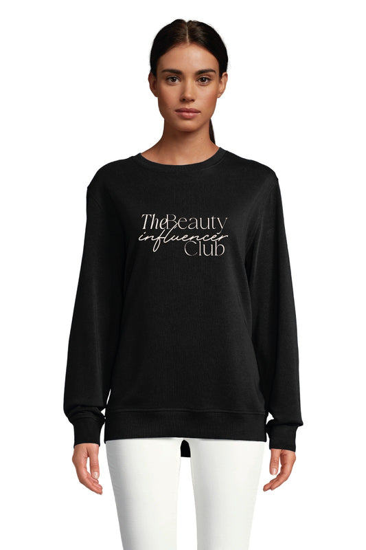 Sudadera THE BEAUTY INFLUENCER CLUB - Negro